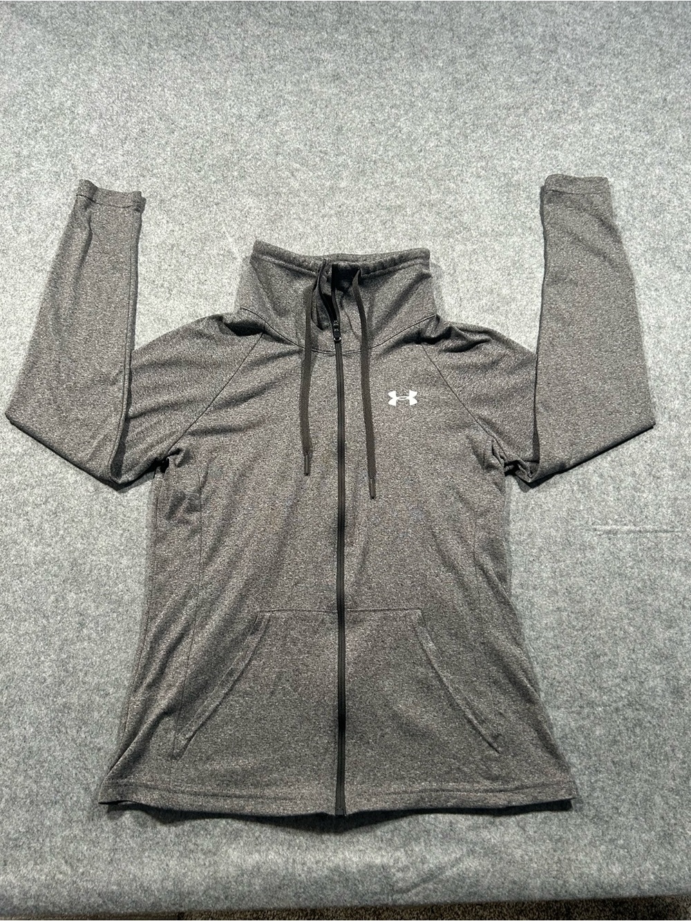 Under Armour Women's Full-Zip Gray Hoodie Jacket